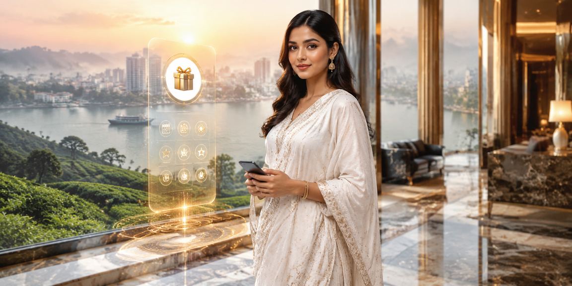 সিলেটের চা বাগানের পটভূমিতে একজন খেলোয়াড় taka ক্যাসিনো গেম উপভোগ করছেন